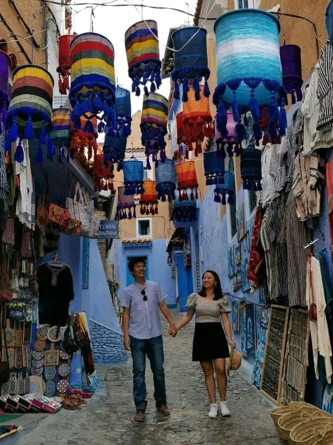 Tour de las calles azules